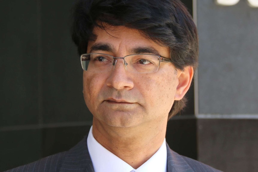 Former Perth barrister Lloyd Rayney leaves the State Administrative Tribunal 21 October 2015