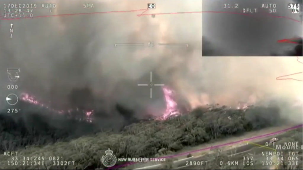 Gospers Mountain mega-fire flares up in Blue Mountains - ABC News