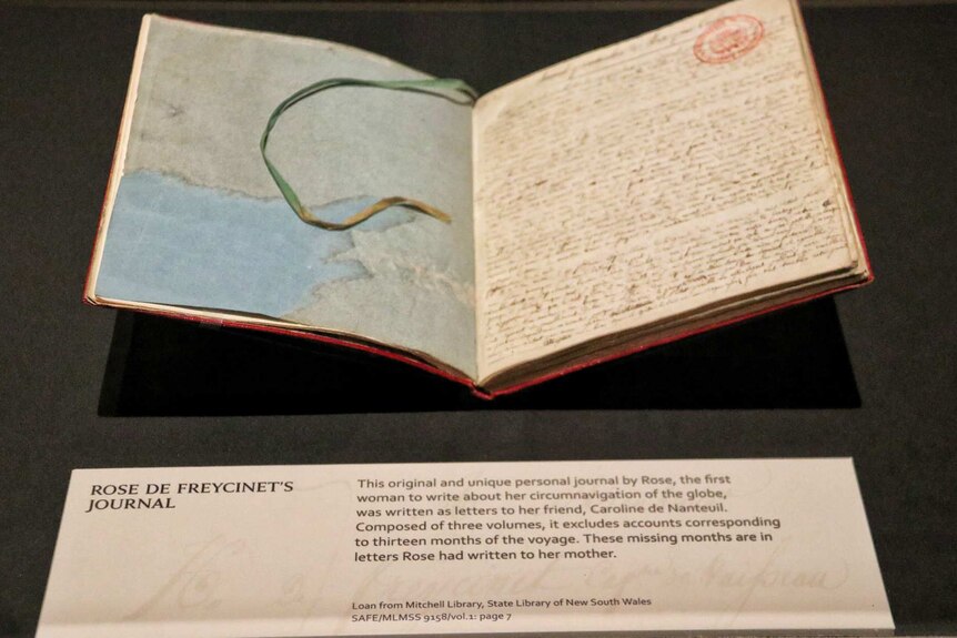 Riose De Freycinet's diary lying open
