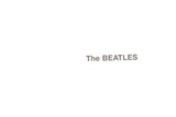 The plain white front cover of The Beatles' self-titled 1968 album