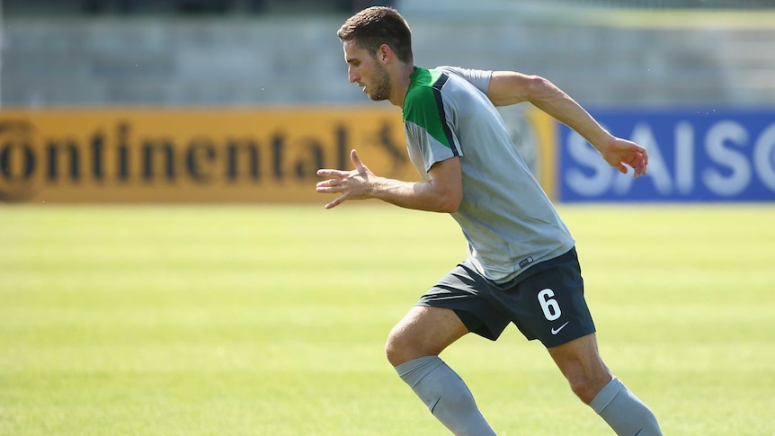 Spiranovic at Socceroos training