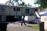 Unit at Westcourt where eight-year-old girl was found dead in November 2011.