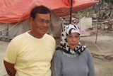 Umar Ali and Rusnah in Aceh in 2005