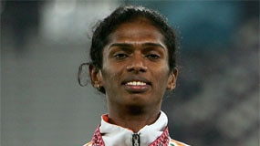 Santhi Soundarajan of India will be stripped of her 800m silver medal.