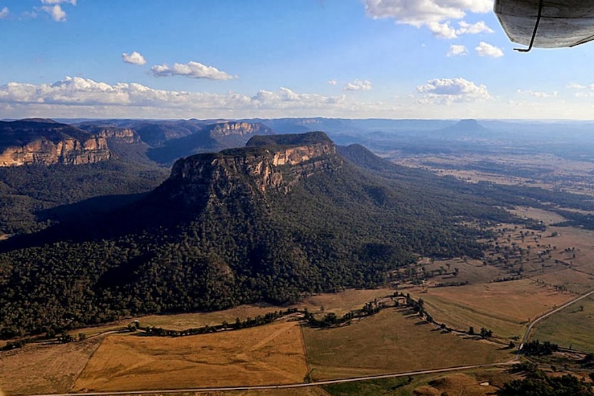 Airlie mine is in the Capertee Valley, the biggest enclosed gorge in the southern hemisphere.