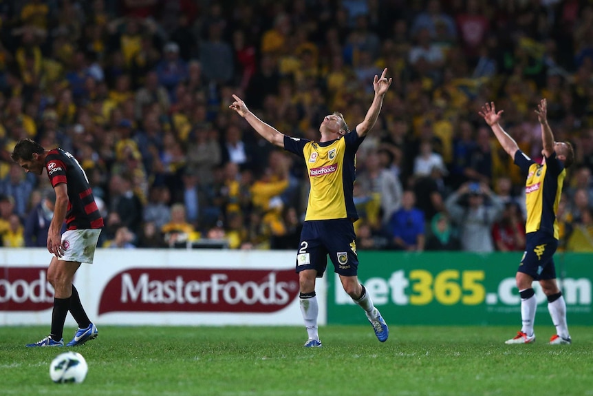 Mariners celebrate as final whistle blows