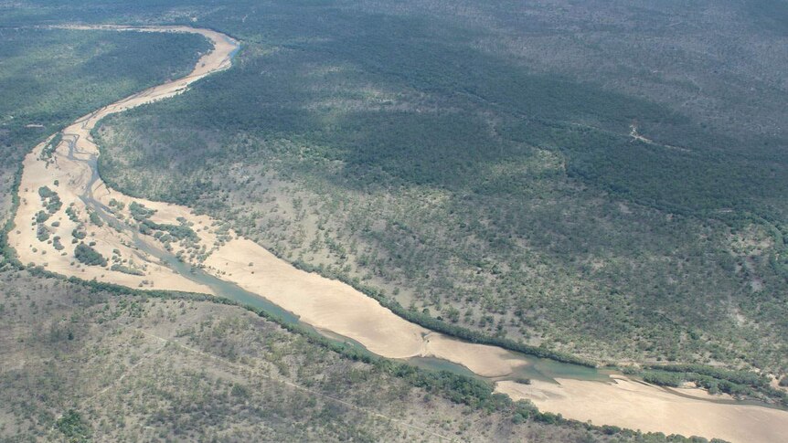 Mitchell River in Queensland's western Cape York in November 2013