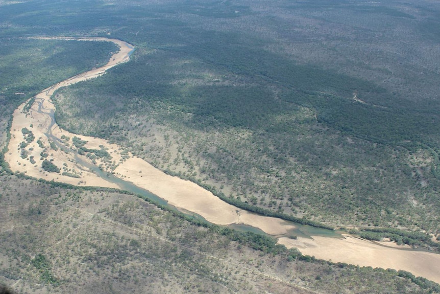 Mitchell River in Queensland's western Cape York in November 2013