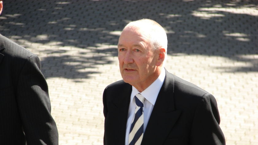 After sentencing John White thanked family and friends for their support (File photo)