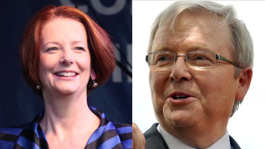 Julia Gillard and Kevin Rudd