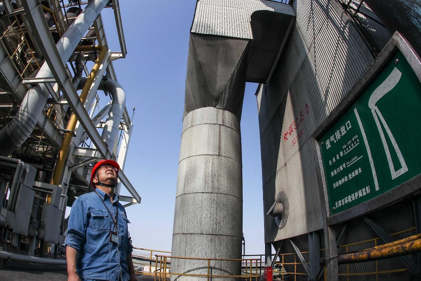 The 'clean coal' Tianjin Integrated Gasification Combined Cycle Power Plant Project.