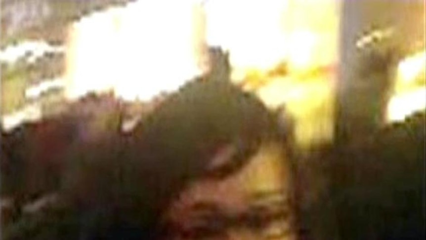CCTV still of woman suspected to be involved in the Regent Street/Oxford Street protest attack
