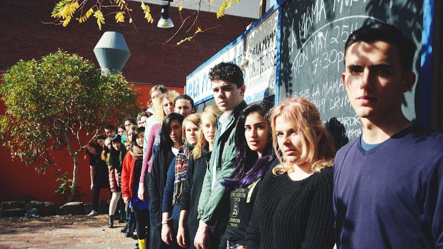 2015 Group Shot: Platform Youth Theatre's Platform @ La Mama Collaboration