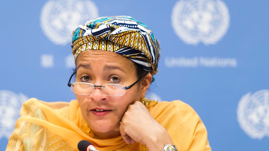 Amina J. Mohammed.