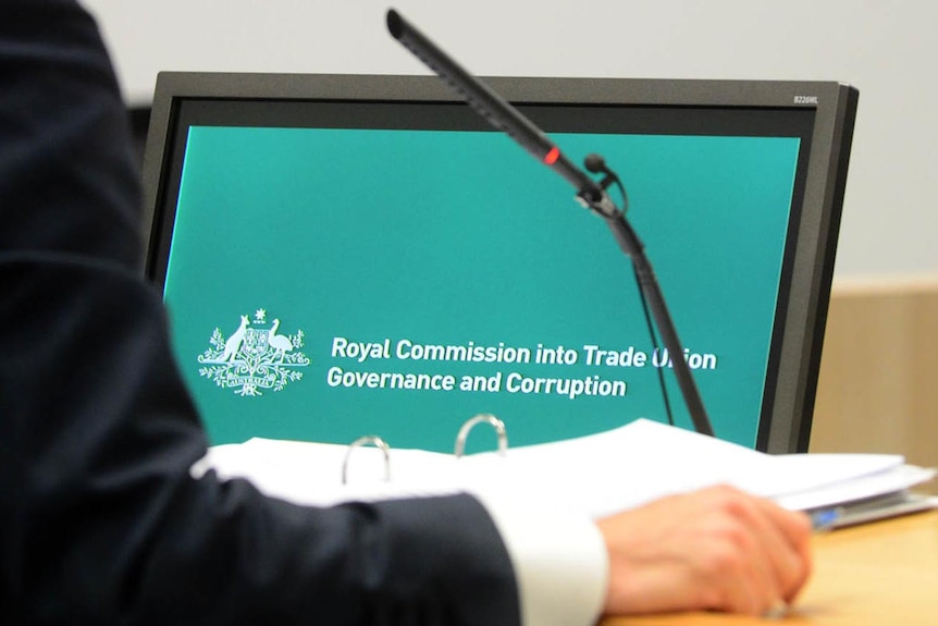 Proceedings at the Royal Commission
