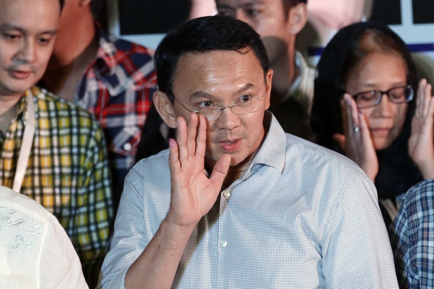 Ahok concedes Jakarta election