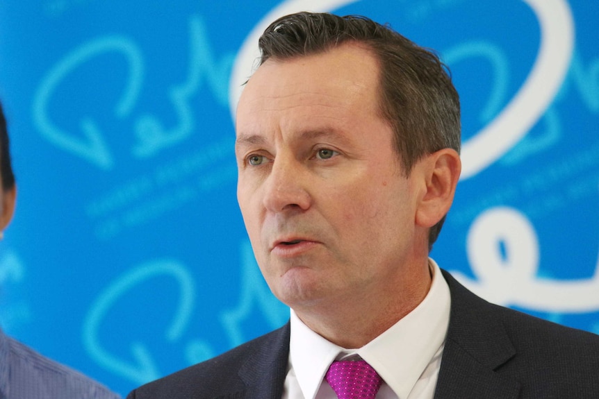 A head shot of Labor Leader Mark McGowan