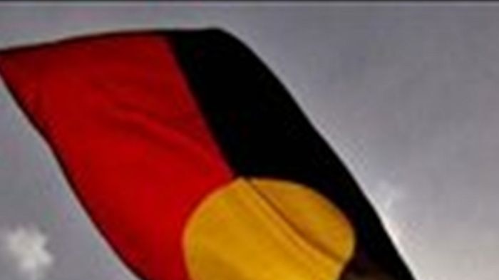 Library shot of Aboriginal flag