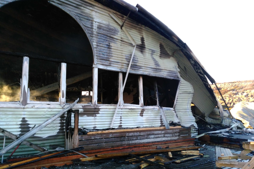 Ben Lomond Alpine Lodge burnt down