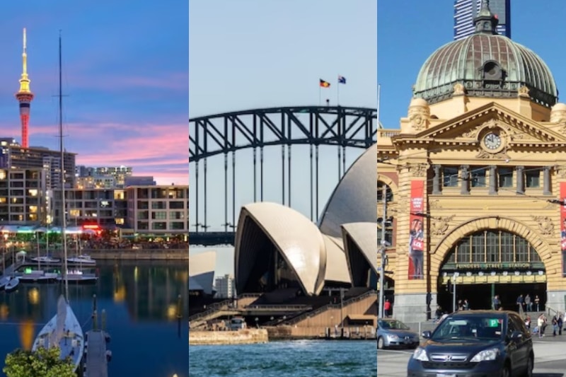 澳大利亚和新西兰是几个PM2.5达标世卫组织要求的国度。