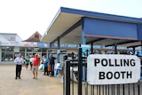 Newcastle Local Government election pre-polling booth
