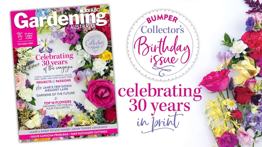 Gardening Australia Magazine 30th Anniversary