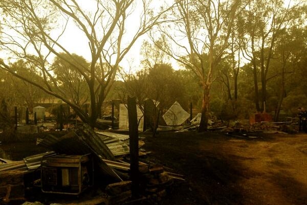 Two unoccupied houses destroyed in Barossa fire