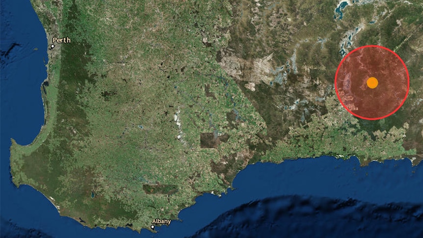 The magnitude-4.3 earthquake struck Norseman in WA's Goldfields.