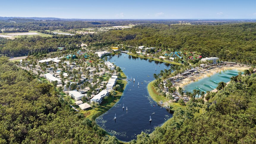 Vorgeschlagenes Wasserparkgelände an der Sunshine Coast soll verkauft werden, sobald die Firma des Projektentwicklers zusammenbricht