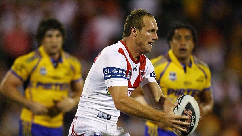 Prodigal son returns...Gasnier will likely come off the bench in Monday night's clash with Penrith. (file photo)