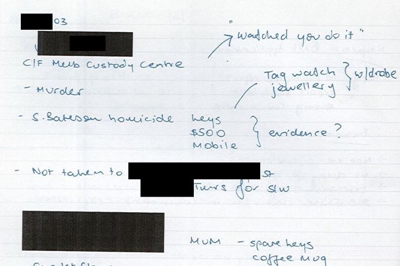 A page from Nicola Gobbo's notebook, the figure '$500' is clearly written.