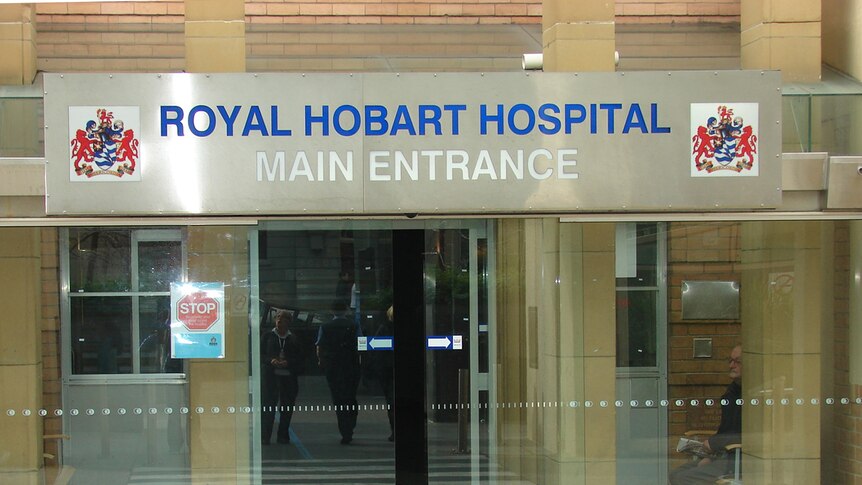 Royal Hobart Hospital entrance