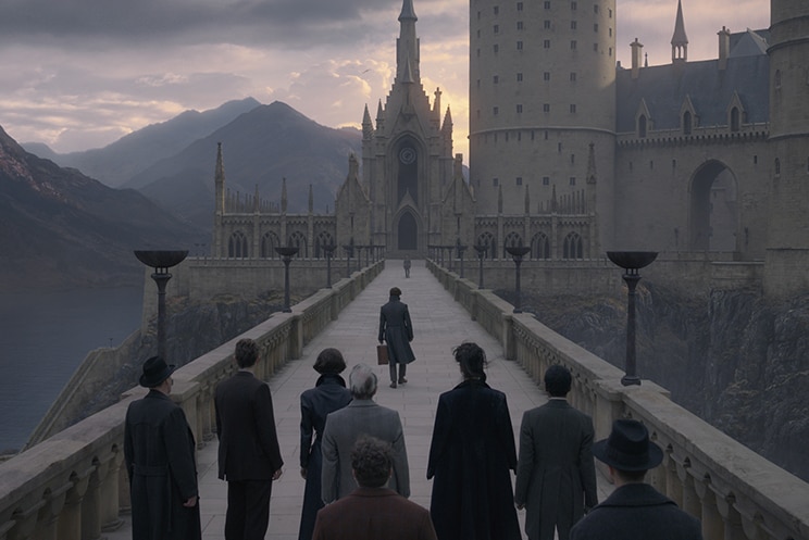 Colour still from 2018 film Fantastic Beasts: The Crimes of Grindelwald.