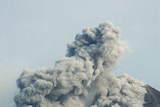 Mount Merapi volcano in Indonesia