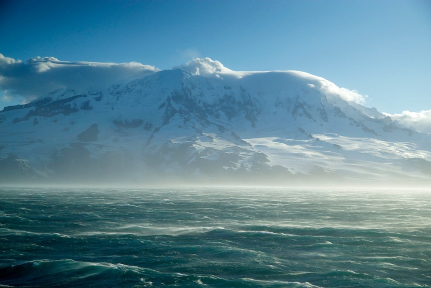 Heard Island in the Southern Ocean