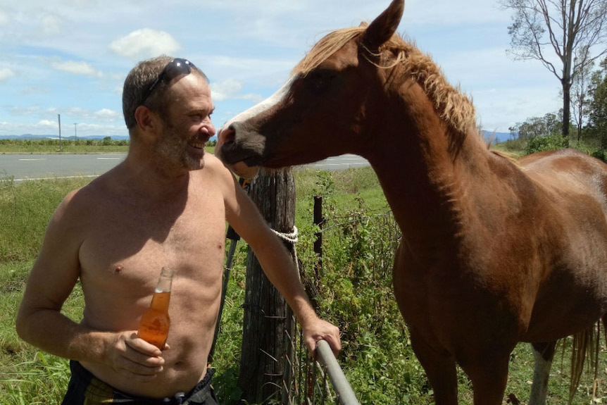 Twain and Soxy after Cyclone Debbie