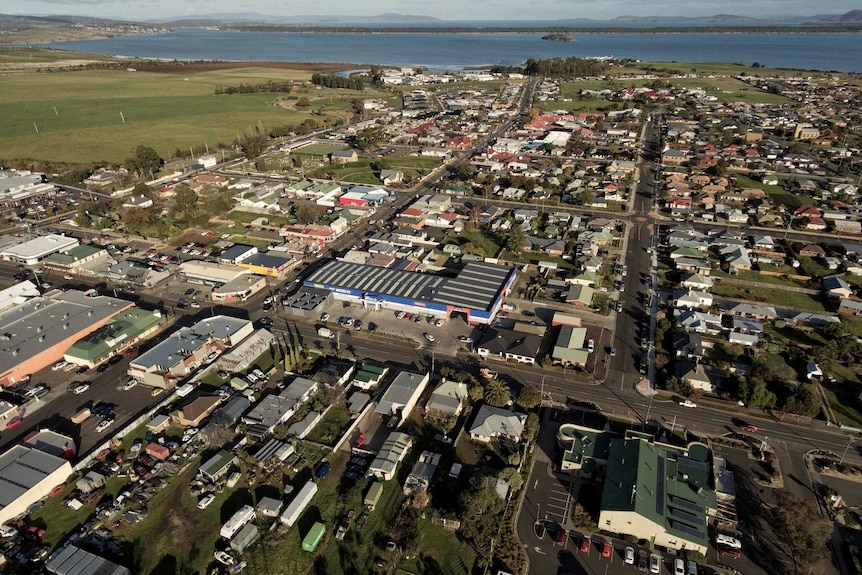 Aerial view of Sorell community.