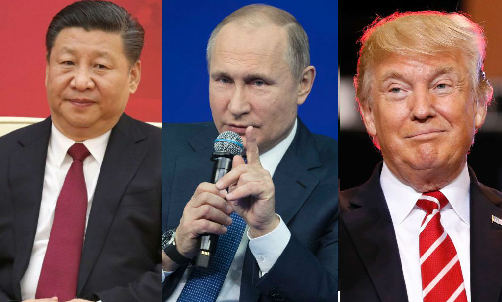 Three men dominate our planet and they're playing to their power bases -  ABC News