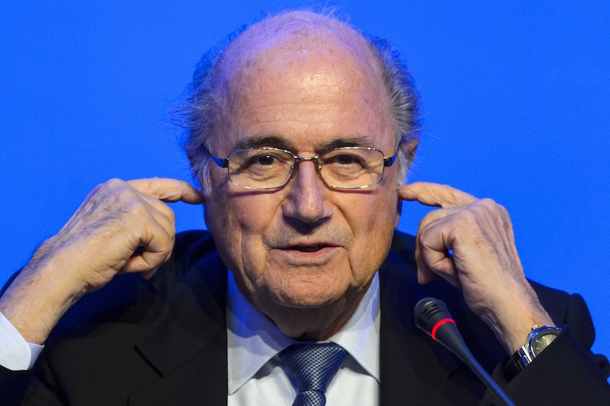 Sepp Blatter at FIFA congress