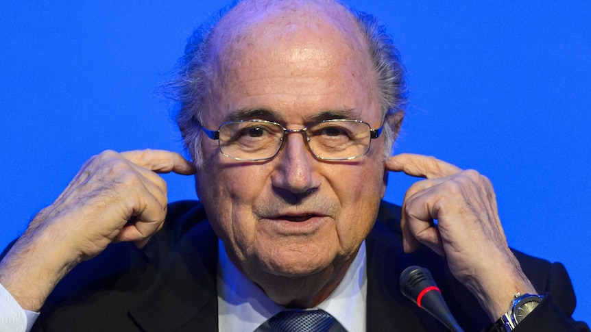 Sepp Blatter at FIFA congress