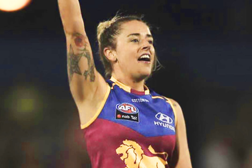 Jessica Wuetschner, Brisbane Lions AFLW player.