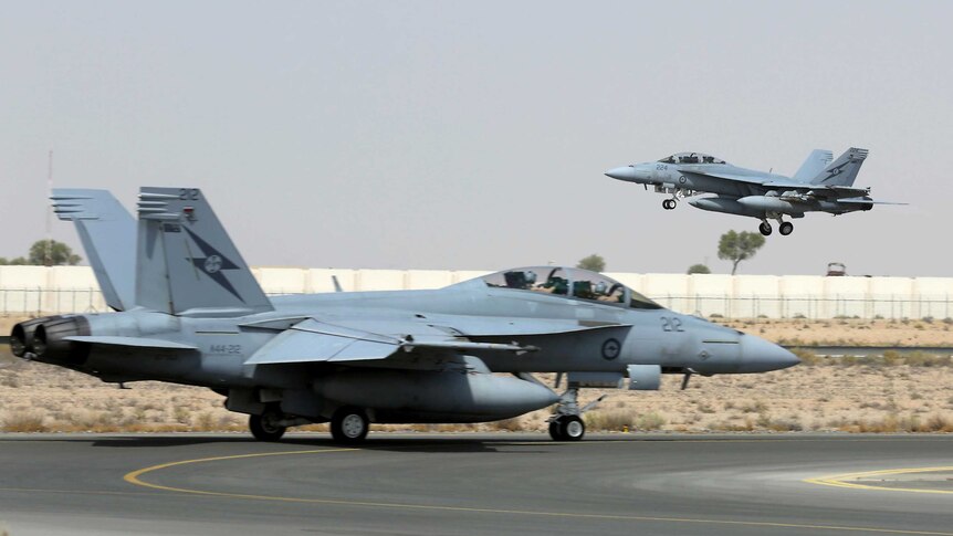 RAAF Super Hornets in the Middle East