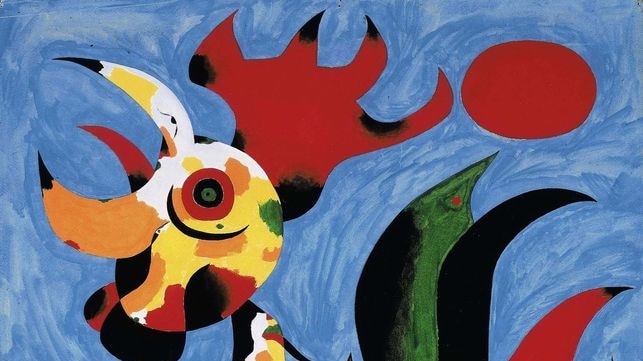 The Joan Miro painting sold for 6.6 million pounds.