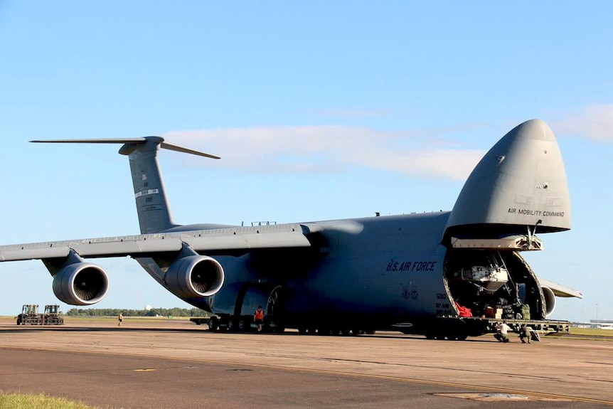 C-5 Galaxy aircraft