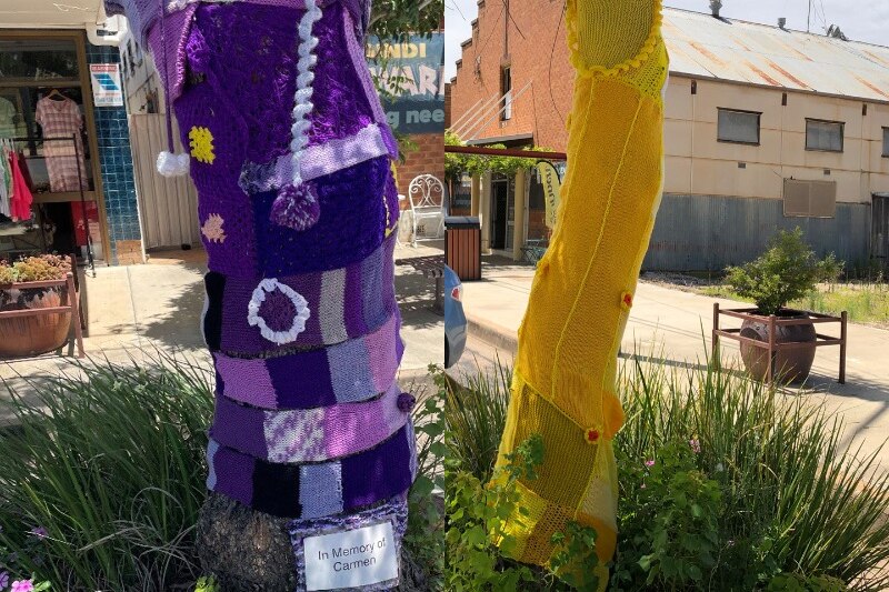 How yarn bombing — plus coffee and cake — helped this small town get ...