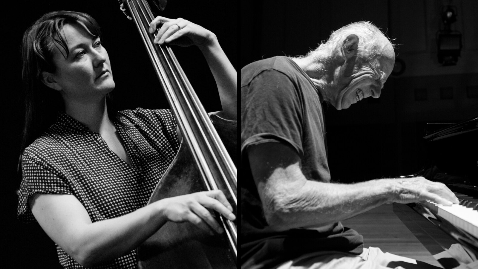 Bassist Tamara Murphy and pianist Mike Nock