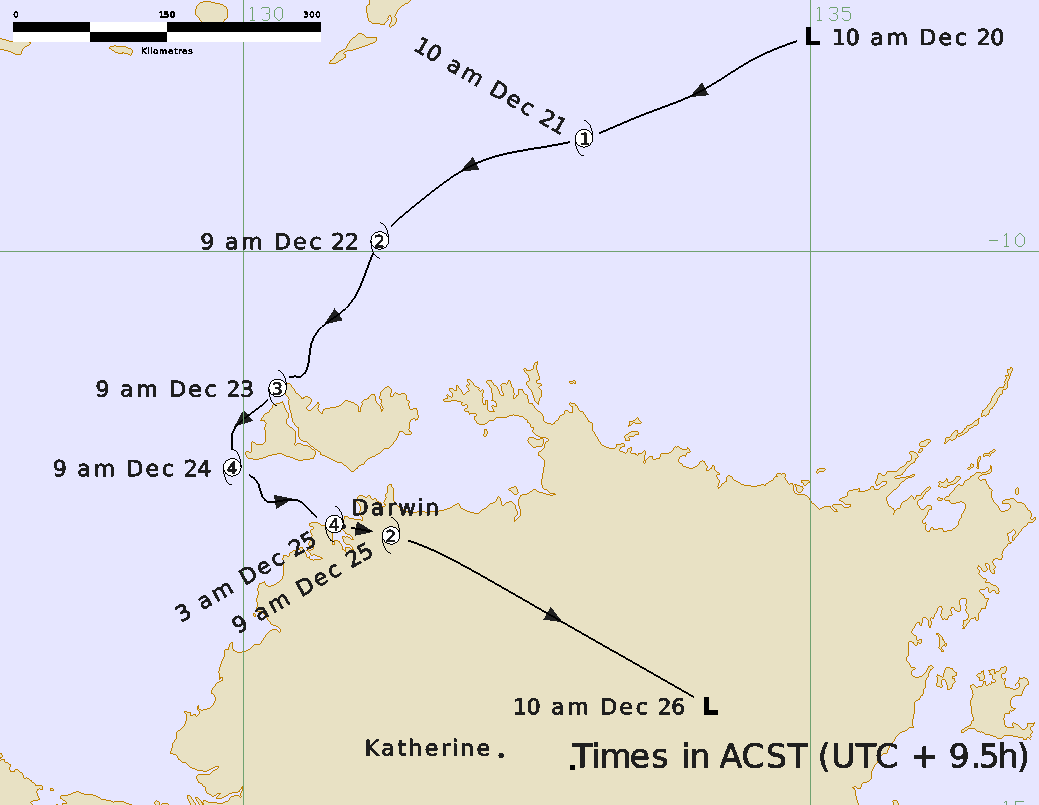 What category is Tropical Cyclone Jasper and what do the cyclone