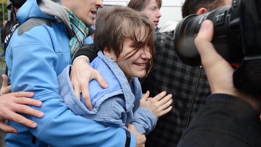 Pussy Riot member freed from prison
