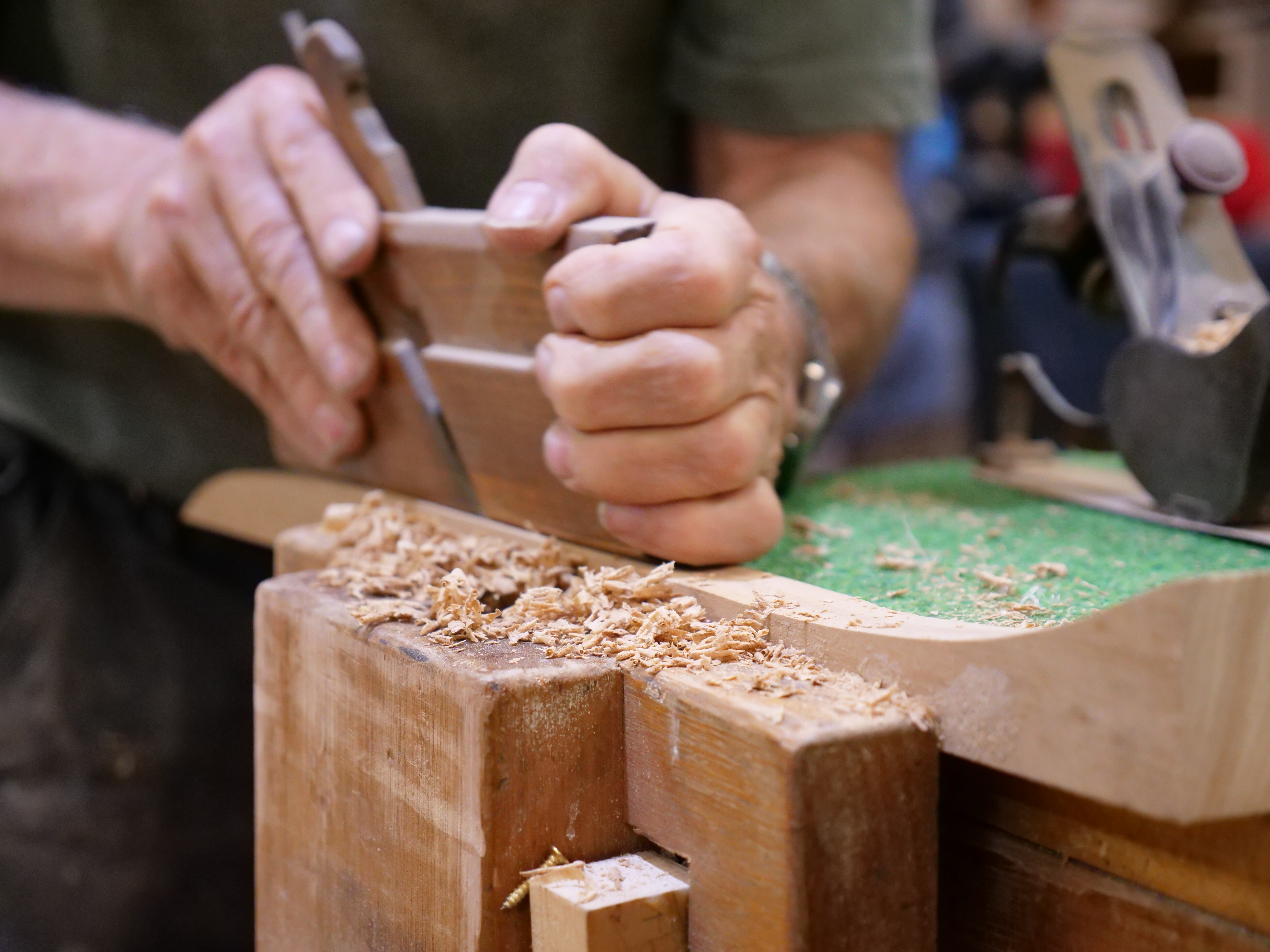Wood craftsman Chris Francis keeps traditional skills alive in the age