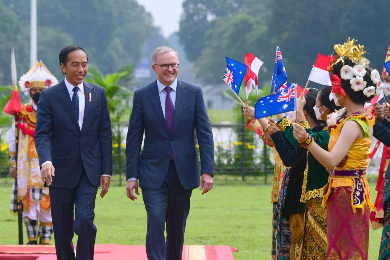 Jokowi and Albanese